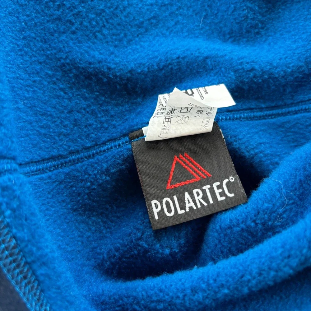 Arcteryx Delta LT Zip Neck Fleece Pullover Mens XXL Blue Polartec Made in Canada